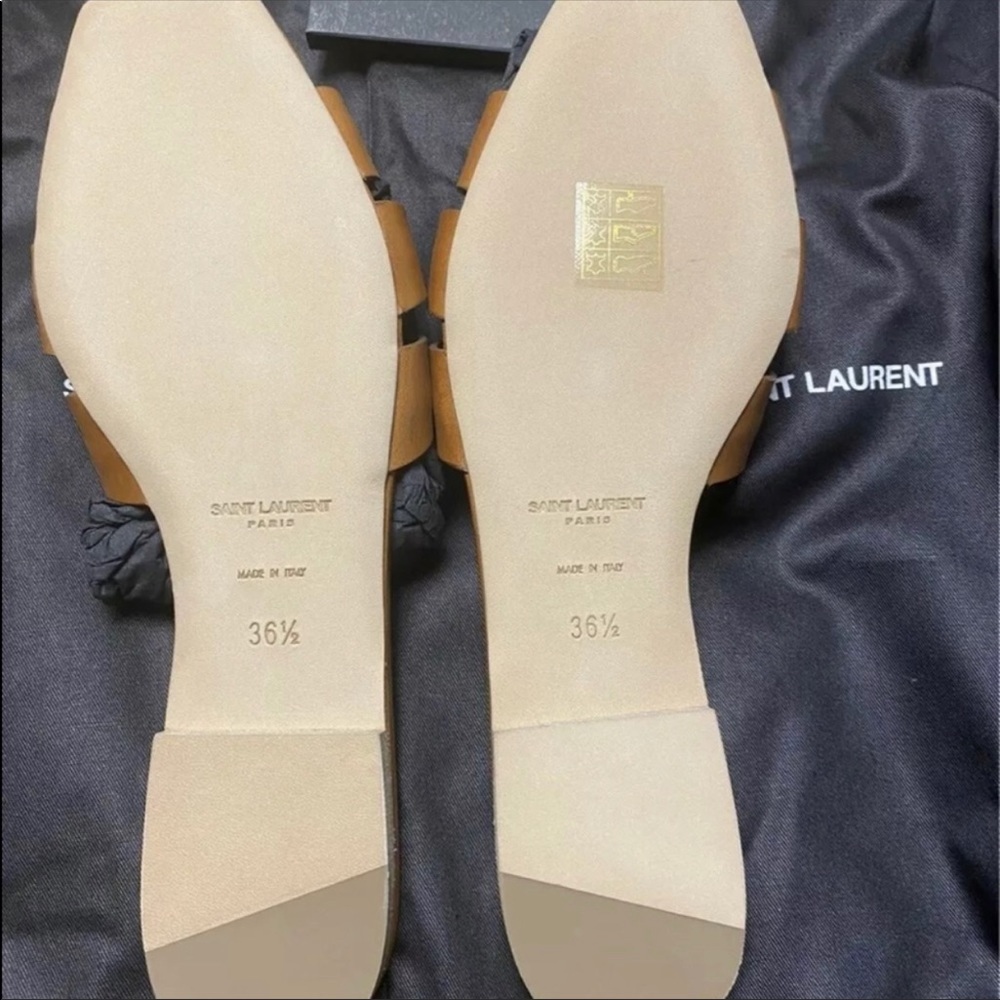 100% Authentic Ysl Slides Authenticated W/Certifi… - image 6
